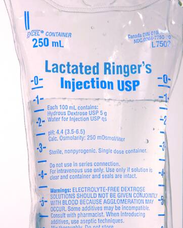 Lactated Ringer's Solution IV Solution Flexible  .. .  .  